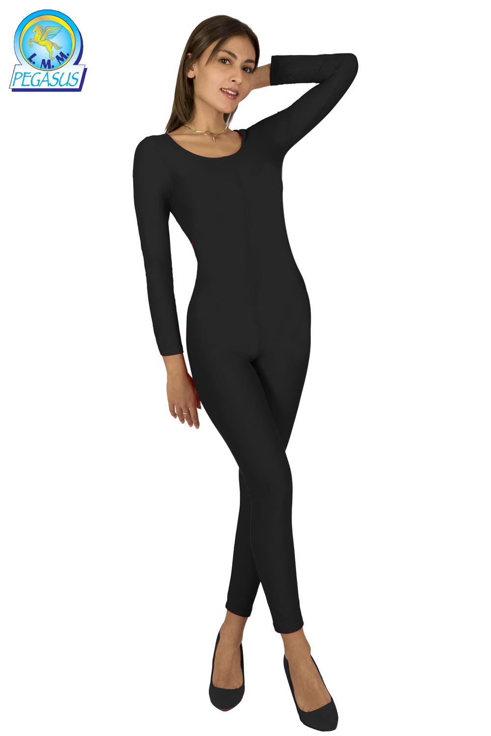TUTA LYCRA NERO DANZA DONNA